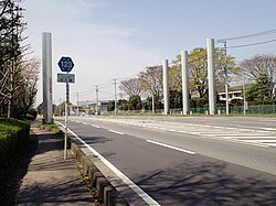 県道123号区間（つくば市西大橋）
