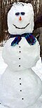カナダで見られる雪だるまの形状