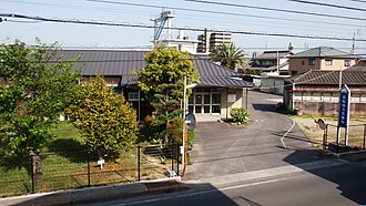 移転前の旧庁舎(敷地内の観測露場は残置)