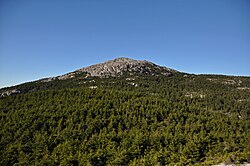 北米での典型地形、モナドノック山