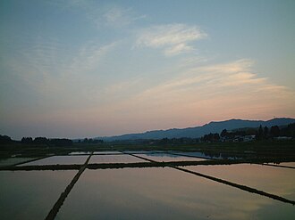 秋田平野の地理と産業