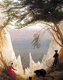 『リューゲン島の白亜岩』