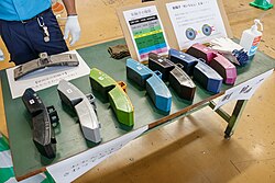 鉄道用制輪子の断面