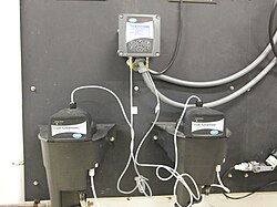 浄水場で使用される濁度計