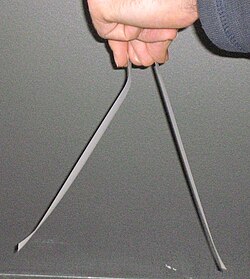 セロハンテープの同じ電荷による反発
