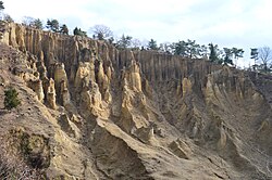 阿波の土柱、波濤嶽