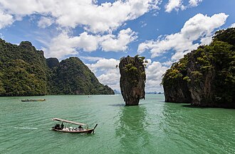 タプー島の景観