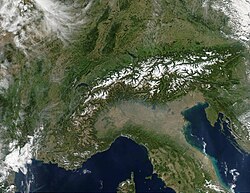 山脈の地理学的および地質学的定義