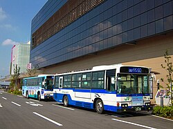 イオンモール土浦バス停