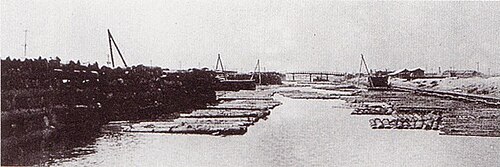 1923年 （大正12年）頃の大正運河