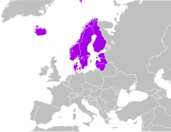 バルト三国を含む北ヨーロッパ