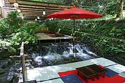 貴船の川床