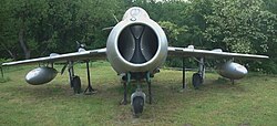 MiG-15のエアインテーク