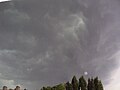 全天が厚い雲に覆われた状態