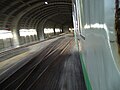 JR北海道滝ノ上信号場のスノーシェルター