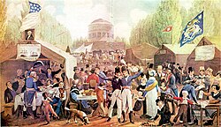 フィラデルフィアでの祝賀（1819年）