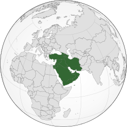 西アジアの地理と地域区分