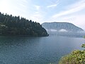 湖畔の景観