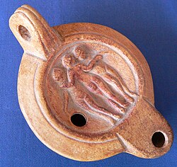 古代地中海世界のオイルランプ（レプリカ）
