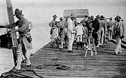 1916年のアメリカ海兵隊上陸