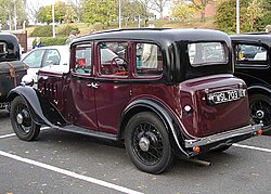 オースチン・12 hp アスコット 1935年型