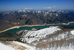 御母衣湖