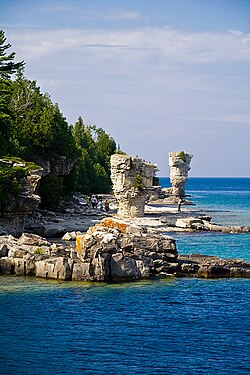フラワーポット・アイランドの景観