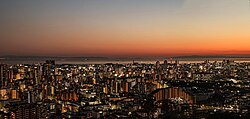 夕暮れに染まる空