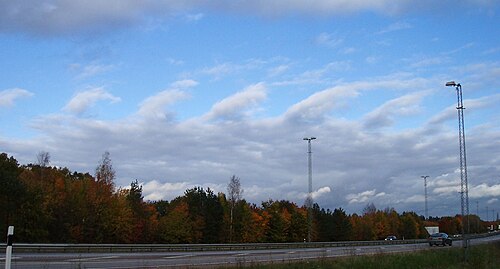 波状層積雲(ケルビン・ヘルムホルツ不安定波によるもの)