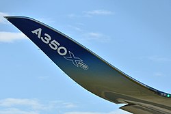 A350 XWBの翼端