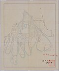 1880年の広島市地図