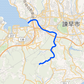 流域の詳細図
