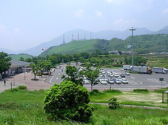 大分県別府市の高原地帯・十文字原の地理と展望