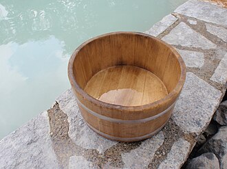伝統的な湯桶の姿