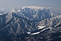 貝月山から望む伊吹山