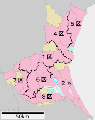 衆議院茨城県第6区の概要と選挙動向