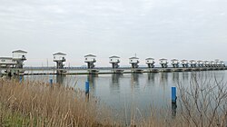 八郎潟防潮水門
