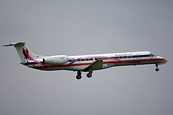 ERJ-145LRの機体