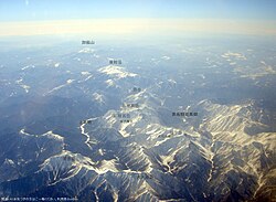 飛騨山脈の氷河地形