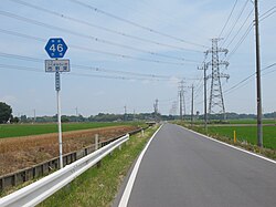茨城県つくばみらい市市野深（2013年6月）
