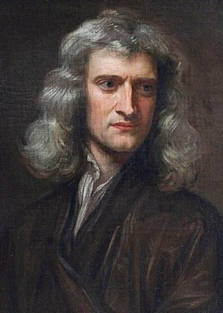 アイザック・ニュートン は、1672年に選出された王立協会の初期のフェローの一人である。