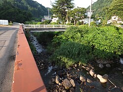 南沢川の流れ