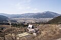 東から(狭霧台から)の由布院盆地