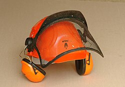 林業用ヘルメット
