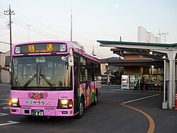 「ヤマザクラGO」専用車両 いすゞ・エルガミオ（初代）