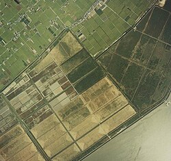 佐賀県福富町付近の干拓