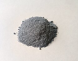 水酸化クロム(III)の生成実験または試料の外観