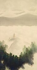 伝統的な中国絵画の構図