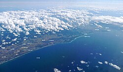 金沢平野南部 小松空港付近