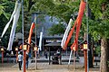 等々力不動尊の吹き流し